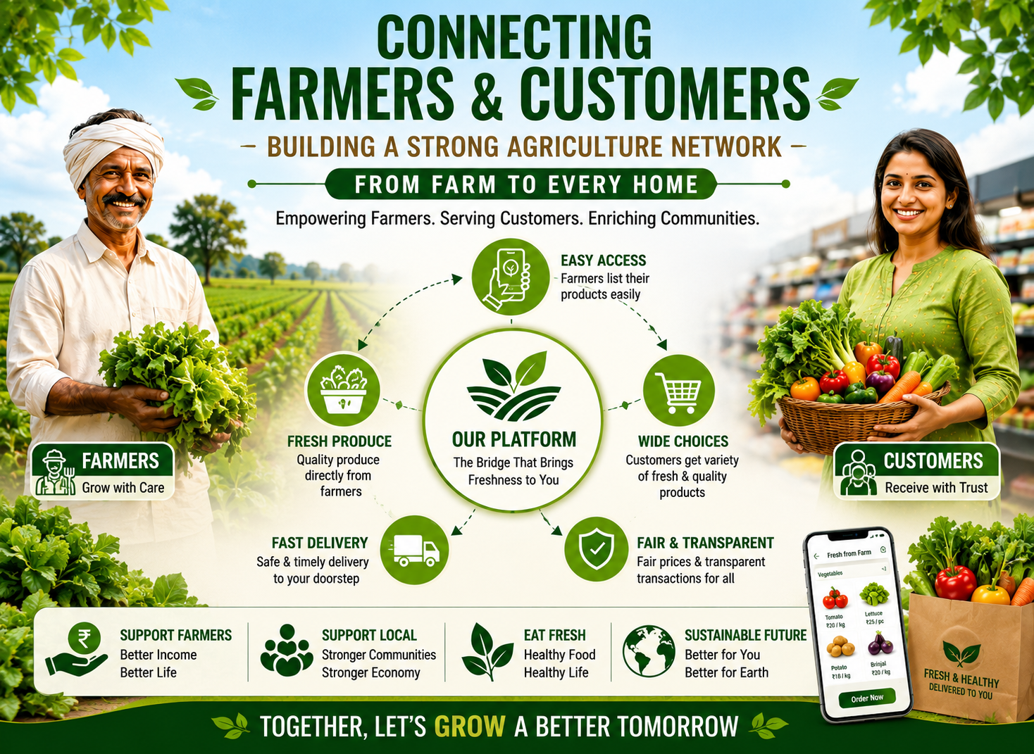 Vivasaaya Vanikam agriculture marketplace